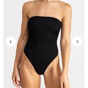 Rhythm Strapless Ribbed One Piece